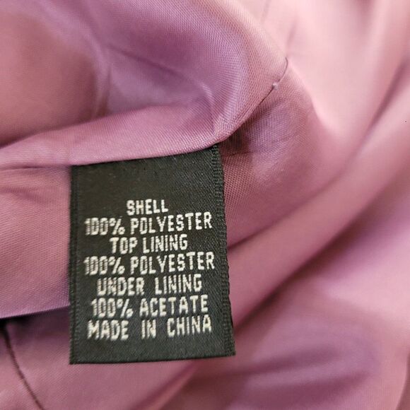 90's Formal Dress 6 Spiderweb Halter Fit & Flare Purple Black Gothic Fairy Witch - Picture 11 of 12